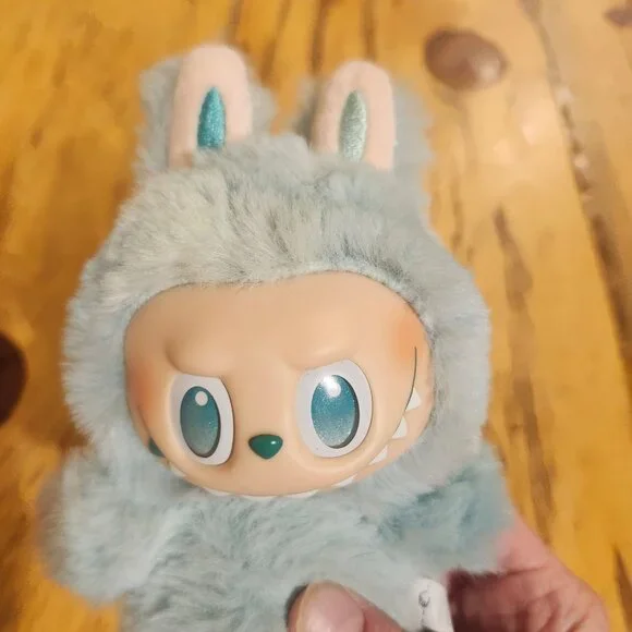 Pop Mart Labubu Big Into Energy Green Serenity Plush The Monsters Authentic - Picture 2 of 9